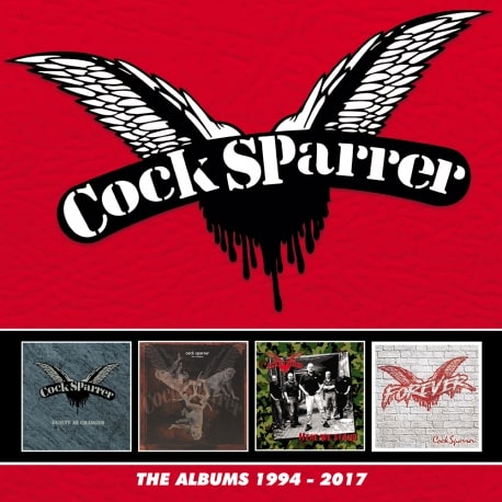COCK SPARRER / コック・スパラー / ALBUMS 1994-2017: 4CD CLAMSHELL BOXSET