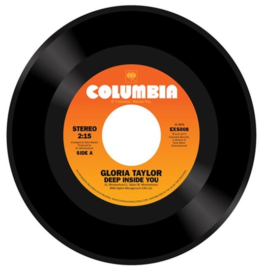 GLORIA ANN TAYLOR / グロリア・アン・テイラー / DEEP INSIDE YOU / WORLD THAT'S NOT REAL (7")