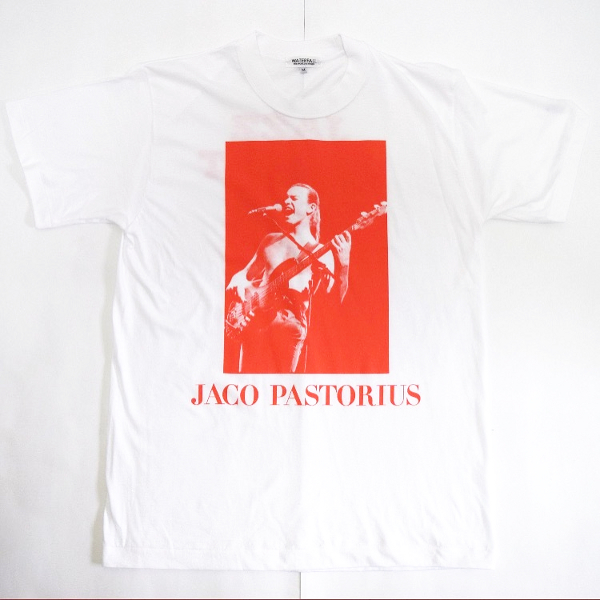 JACO PASTORIUS / ジャコ・パストリアス / WATERFALLオリジナル "JACO PASTORIUS"Tシャツ(写真家・内山繁氏コラボ) Lサイズ TS15
