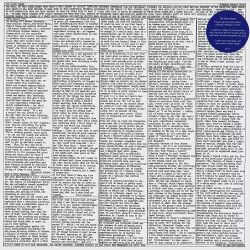 THE FAUST TAPES - LIMITED VINYL/FAUST (PROG)/ファウスト
