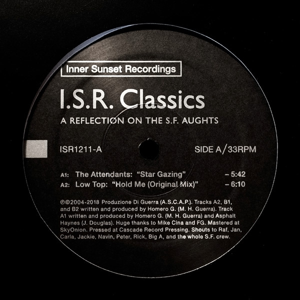  I.S.R. CLASSICS / REFLECTION ON THE S.F. AUGHTS
