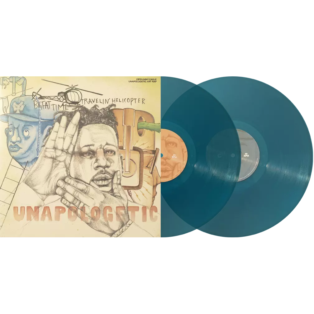 OPEN MIKE EAGLE / オープン・マイク・イーグル / UNAPOLOGETIC ART RAP "LP"