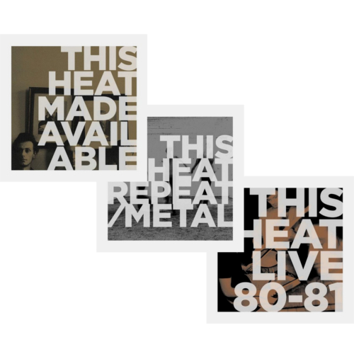 THIS HEAT / ディス・ヒート / THIS HEAT 3タイトルまとめ買いセット: 一般流通限定COLOR VINYL 『MADE AVAILABLE』『REPEAT/METAL』『LIVE 80-81』 - 180g LIMITED VINYL/REMASTER