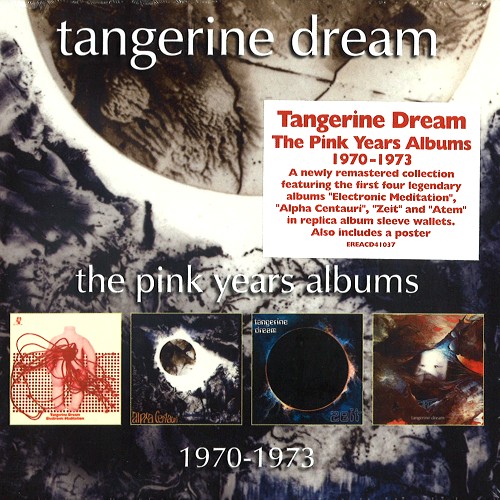 TANGERINE DREAM / タンジェリン・ドリーム / THE PINK YEARS ALBUMS 1970-1973: 4CD NEWLY REMASTERED CLAMSHELL BOXSET - 2018 REMASTER