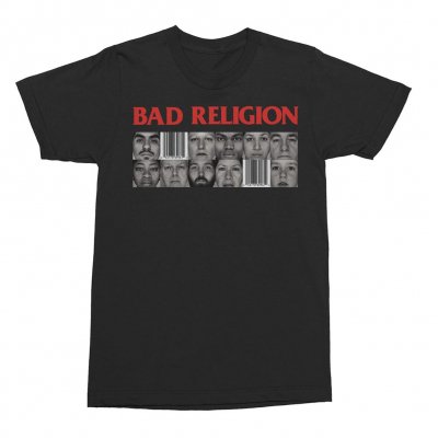 BAD RELIGION / バッド・レリジョン / GRAY RACE TEE (BLACK/M)