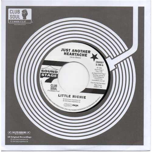 LITTLE RICHIE / JUST ANOTHER HEARTACHE / ONE BO-DILLION YEARS (7")