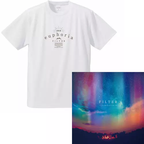 FILTER (JPN) / euphoria Tシャツ付セット / XLサイズ