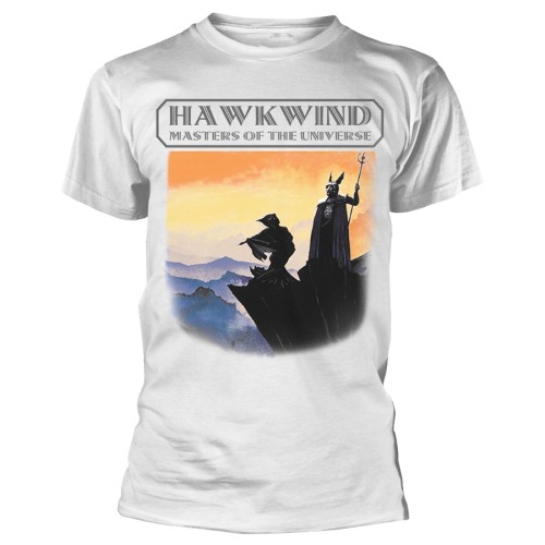 HAWKWIND / ホークウインド / MASTERS OF THE UNIVERSE: WHITE/S SIZE