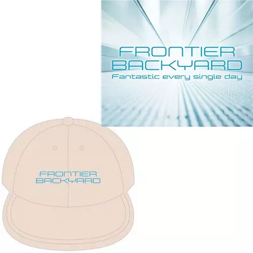 FRONTIER BACKYARD / Fantastic every single day キャップ付セット(サンド×ライトブルー)