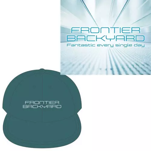 FRONTIER BACKYARD / Fantastic every single day キャップ付セット(ダークグリーン×ホワイト)