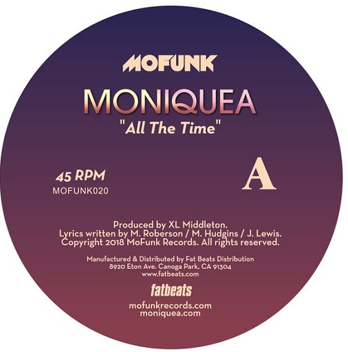 MONIQUEA / ALL THE TIME / HIS LADY (7")