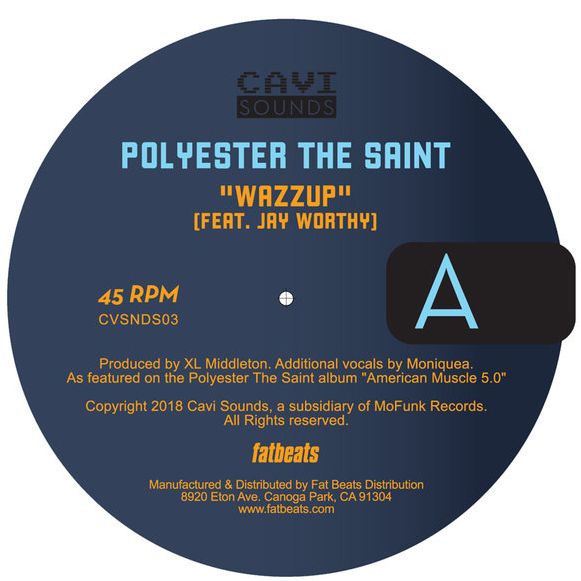POLYESTER THE SAINT / WAZZUP 7"