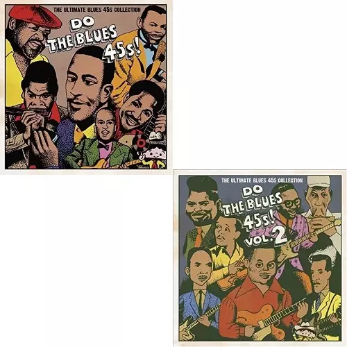 V.A.(THINK!) / DO THE BLUES 45S! VOL.1 + DO THE BLUES 45S! VOL.2 / Do The Blues 45s! まとめ買いセット(特典7インチ付き)