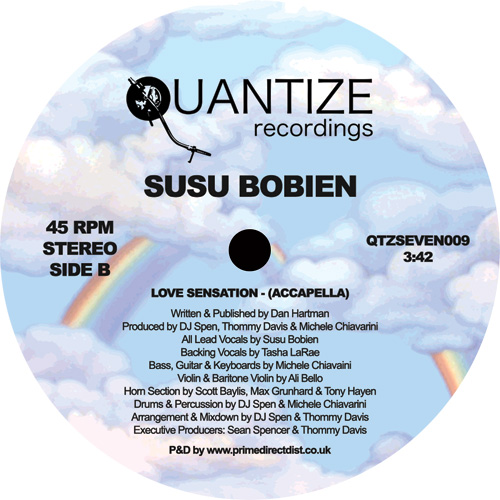 SUSU BOBIEN / LOVE SENSATION (7")