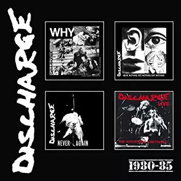 1980-85: 4CD CLAMSHELL BOXSET/DISCHARGE/ディスチャージ｜PUNK