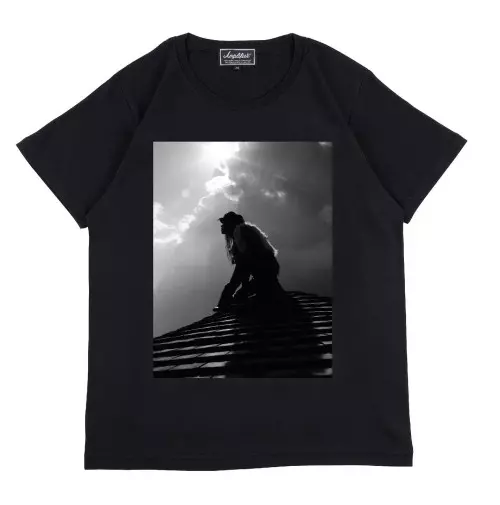 hide / Amplifier “hide” TEE design F BLACK S