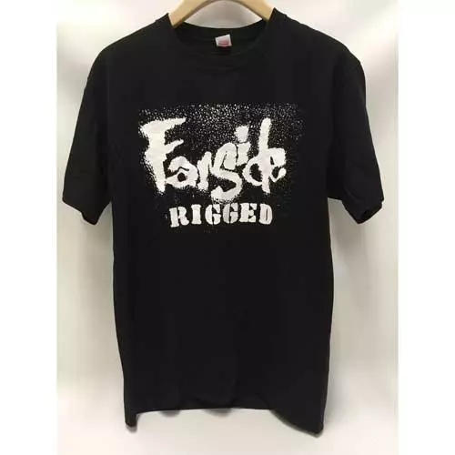 FARSIDE / ファーサイド / RIGGED  SHORT SLEEVE T-SHIRT (L/BLACK)