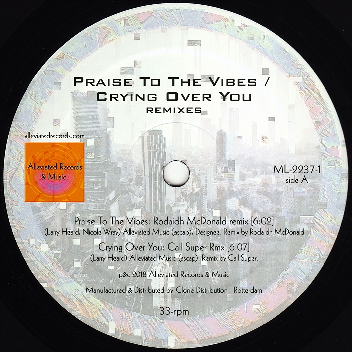 MR.FINGERS / ミスター・フィンガーズ / PRAISE TO THE VIBES / CRYING OVER YOU REMIXES