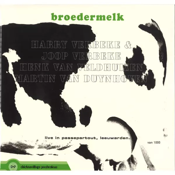 入手困難 (original) Harry Verbeke 4 tet ☆ハリー・ヴァーベク＋ロブ・アフルベーク・トリオ HARRY