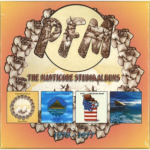 PFM / ピー・エフ・エム / THE MANTICORE STUDIO ALBUMS 1973-1977: 4CD CLAMSHELL BOXSET - 24BIT REMASTER
