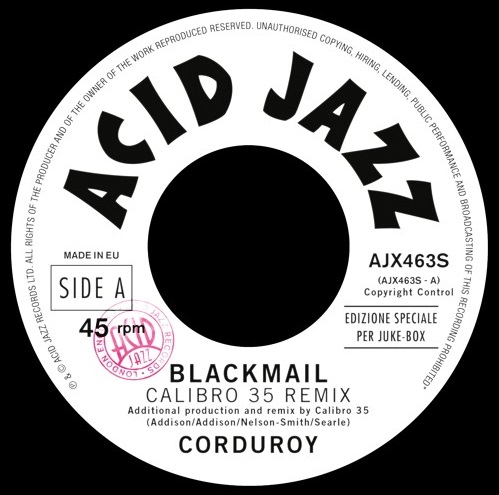 CORDUROY / コーデュロイ / BLACKMAIL REMIX EP (7")