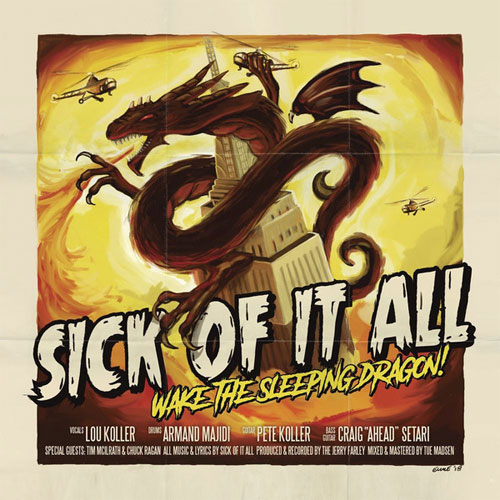 SICK OF IT ALL / シックオブイットオール / WAKE THE SLEEPING DRAGON! (LP+CD)