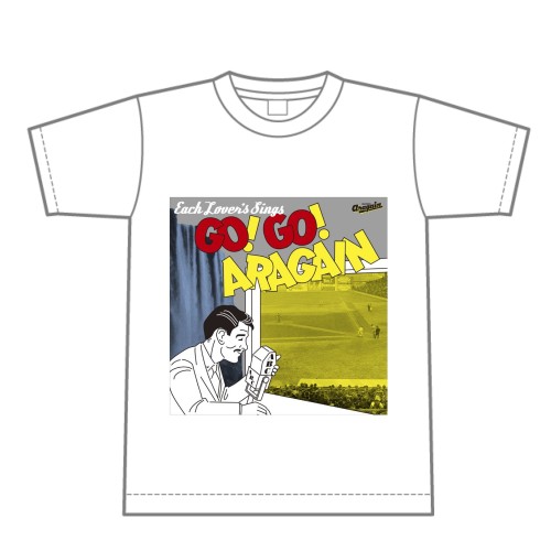V.A(大瀧詠一 Cover Book -ネクスト・ジェネレーション編-『GO! GO! ARAGAIN』) / 大瀧詠一 Cover Book -ネクスト・ジェネレーション編-『GO! GO! ARAGAIN』ジャケットTシャツ Sサイズ