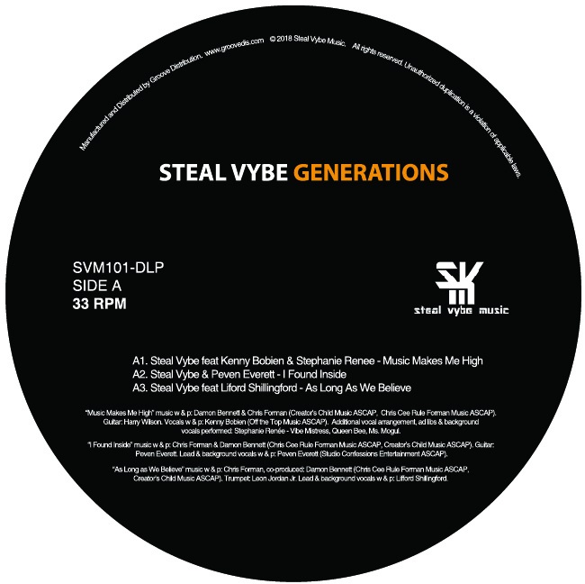 STEAL VYBE / GENERATIONS (LP)