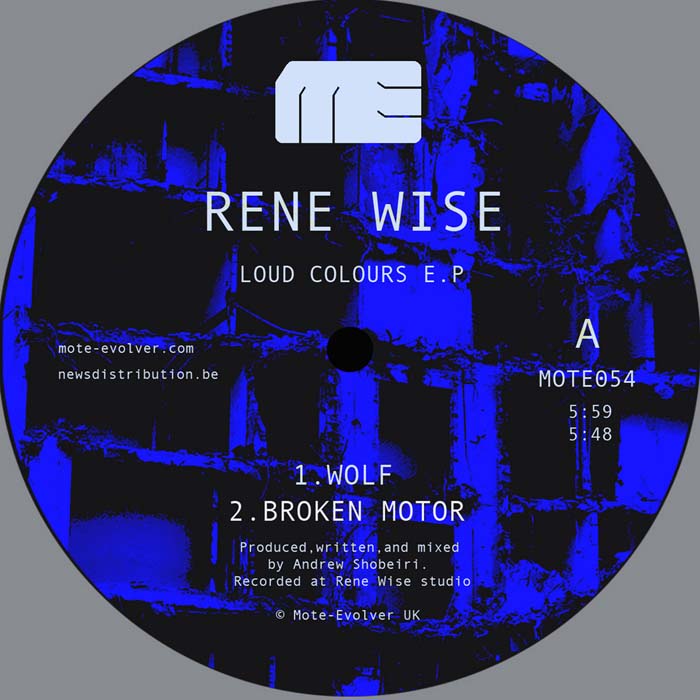 RENE WISE / LOUD COLOURS EP