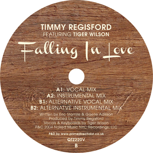 TIMMY REGISFORD / ティミー・レジスフォード / FALLING IN LOVE FEAT TIGER WILSON