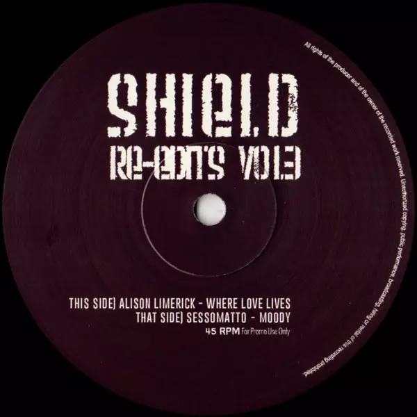 ALISON LIMERICK / WHERE LOVE LIVES (SHIELD EDITS)