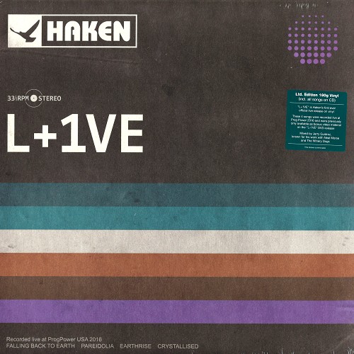HAKEN / ヘイケン / L+1VE: BLACK LP+CD LIMITED EDITION - 180g LIMITED VINYL
