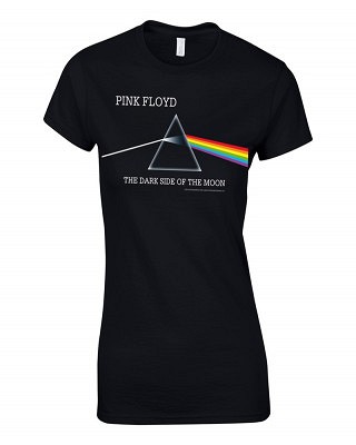 PINK FLOYD / ピンク・フロイド / THE DARK SIDE OF THE MOON: GIRLIE T SHIRT LARGE