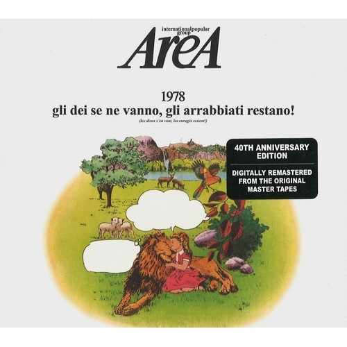 AREA (PROG) / アレア / 1978 GLI DEI SE NE VANNO, GLI ARRABBIATI RESTANO!: 40TH ANNIVERSARY EDITION - 2018 DIGITAL REMASTER