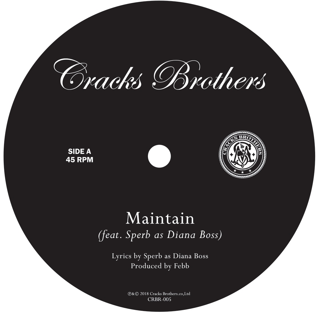 MAINTAIN / STATE OF MIND 7"/CRACKS BROTHERS/クラックス・ブラザーズ