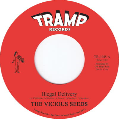 VICIOUS SEEDS / ILLEGAL DELIVERY / HAPPY LOBSTER (7")