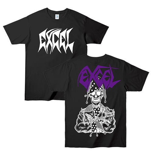 EXCEL (US) / エクセル / JESTER T SHIRT WHITE & PURPLE/S