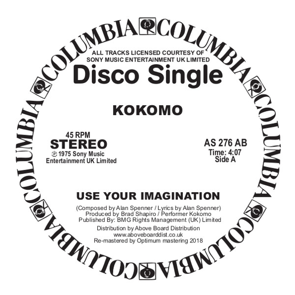 KOKOMO / ココモ / USE YOUR IMAGINATION (DANNY KRIVIT EDIT) 