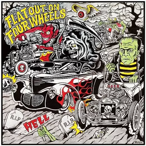 12/12(水)発売!!】オムニバス『FLAT OUT ON FOUR WHEELS』CONFRONT