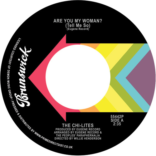 CHI-LITES / チャイ・ライツ (シャイ・ライツ) / ARE YOU MY WOMAN (TELl ME SO) / STONED OF MY MIND (7")