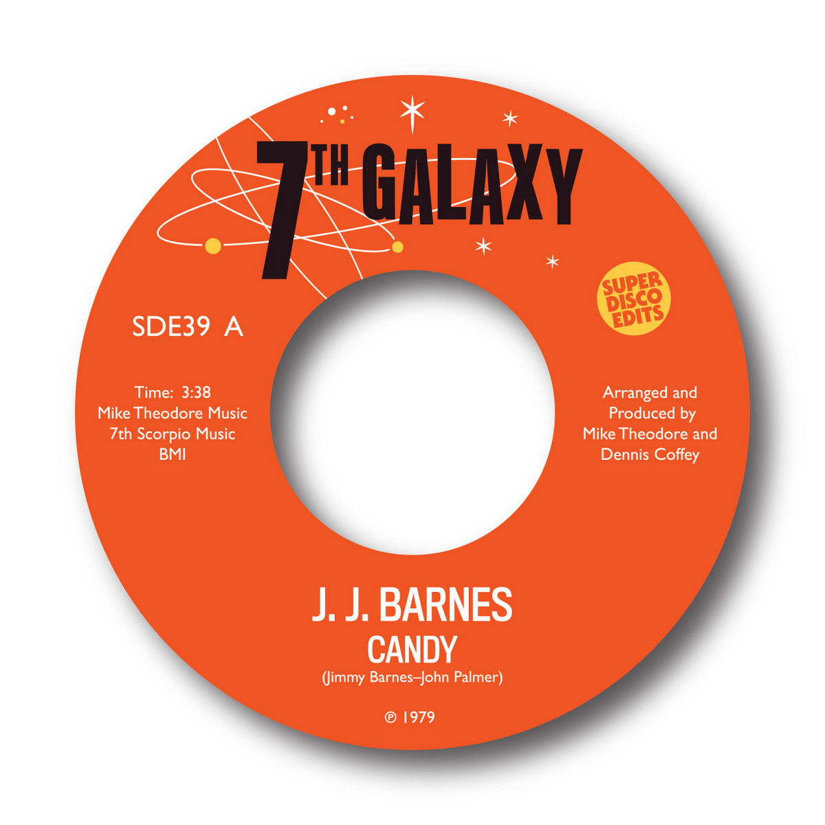 J.J. BARNES / J.J.バーンズ / CANDY / YOUR PRECIOUS LOVE (7")