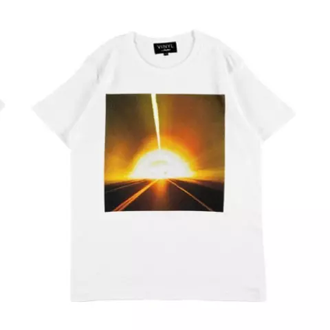 LUNA SEA / ルナシー / VINYL “LUNA SEA” TEE SHINE WHITE L