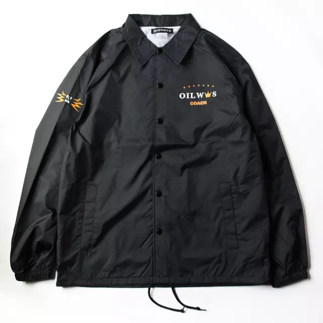 OILWORKS Coach Jacket 2018 NAVY L/OILWORKS｜HIPHOP/R&B｜ディスク