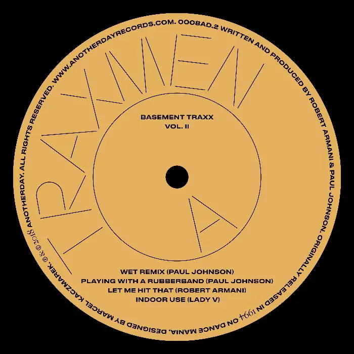 TRAXMEN / トラックスメン / BASEMENT TRAX VOL.II