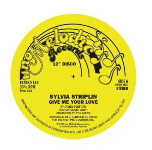 SYLVIA STRIPLIN / シルヴィア・ストリプリン / GIVE ME YOUR LOVE / YOU CAN'T TURN ME AWAY (12")