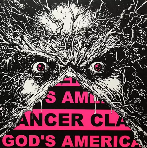 GOD'S AMERICA : CANCER CLAN / SPLIT (7")