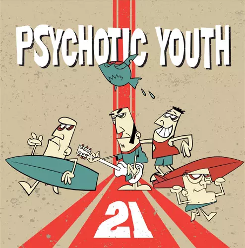 Psychotic Youth/Some Fun レコードLP1989年 Psychotic Youth/Some Fun レコードLP1989年