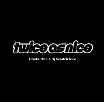 TWICE AS NICE T-SHIRTS (M)/GRADIS NICE & DJ SCRATCH NICE｜HIPHOP 