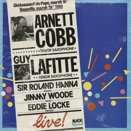ARNETT COBB / アーネット・コブ / Live In France 1980(LP)