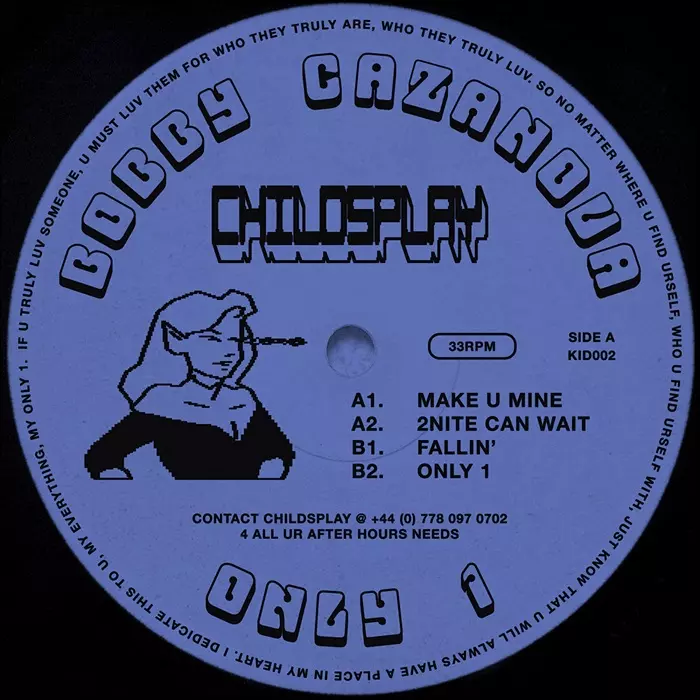 BOBBY CAZANOVA / ONLY 1